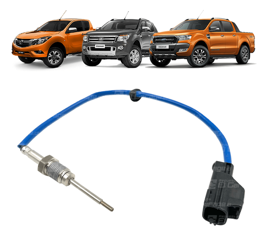 [RTB0231] SENSOR TEMPERATURA DPF AZUL CORTO  2.2 3.2 RANGER TRANSIT BT50 16-21 FORD