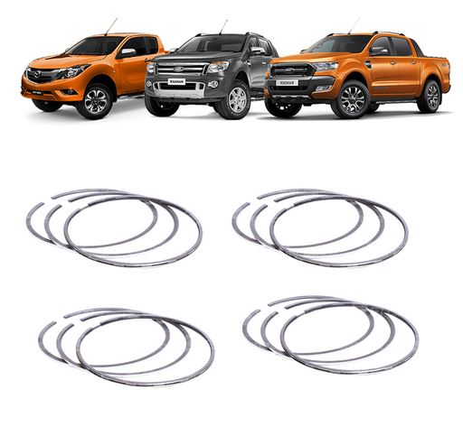 [66766245355186] ANILLOS PISTON ´0.50 2.2 RANGER BT50 13-22 FORD