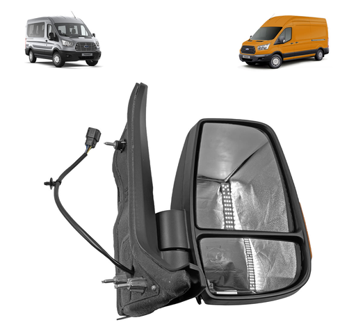 [68789099403582] ESPEJO RETROVISOR DERECHO ELECTRICO LUZ AMBAR TRANSIT 2.2 (2013-2022) ALT