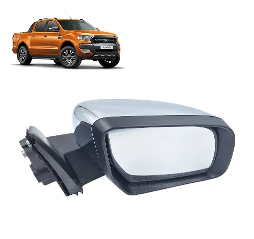 [67838372883674] ESPEJO RETROVISOR ELECTRICO CROMO CON LUZ DER   RANGER 17-22 ALTERNATIVO