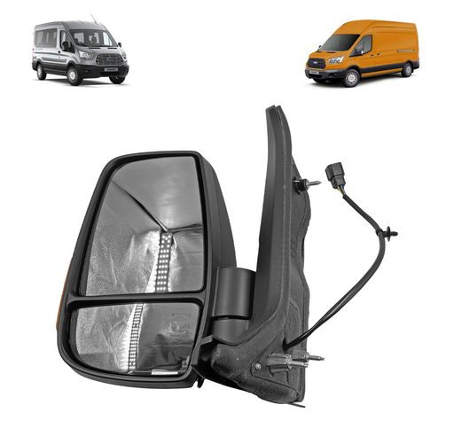 [70143561755951] ESPEJO RETROVISOR IZQUIERDO ELECTRICO LUZ AMBAR TRANSIT 2.2 (2013-2022) ALT
