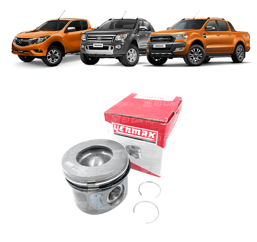 [1619013366520] PISTON INDIVIDUAL CON ANILLOS 3.2 RANGER TRANSIT BT50 13-22 YENMAK