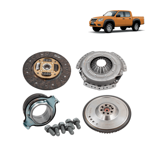 [66420322723736] KIT EMBRAGUE (VOLANTE ROD DISCO PRENSA PERNOS)  2.5 BT50 07-12 VALEO
