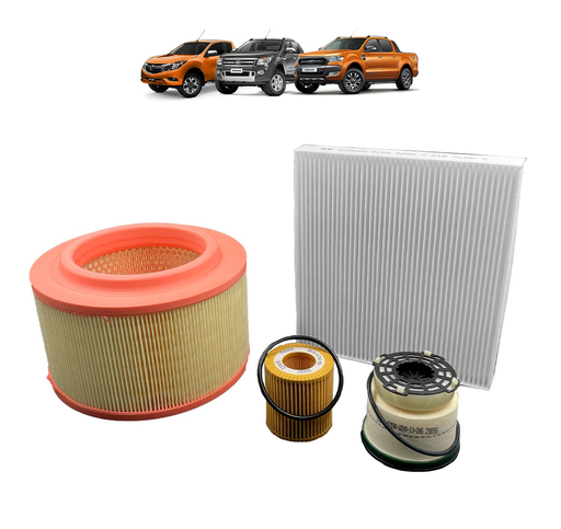 [72433421926136] KIT FILTRO MANTENCION   2.2 3.2 RANGER BT50 R13-19 B13-23 FEBI OSSCA FORD