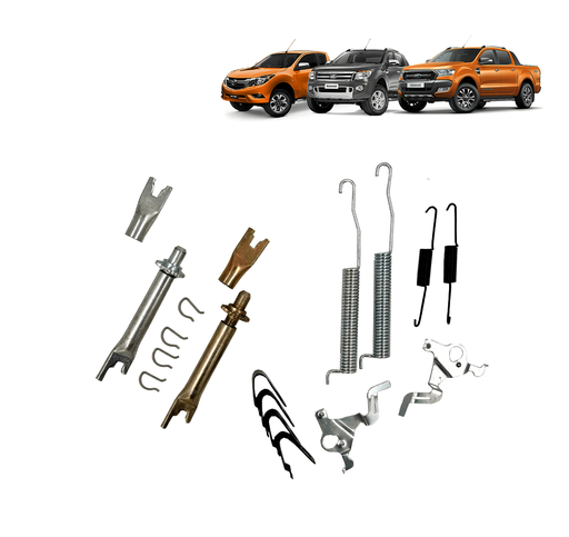 [1644515371954] KIT REPARACION FRENOS BALATAS TRASERAS  2.2 3.2 RANGER BT50 13-22 ALTERNATIVO