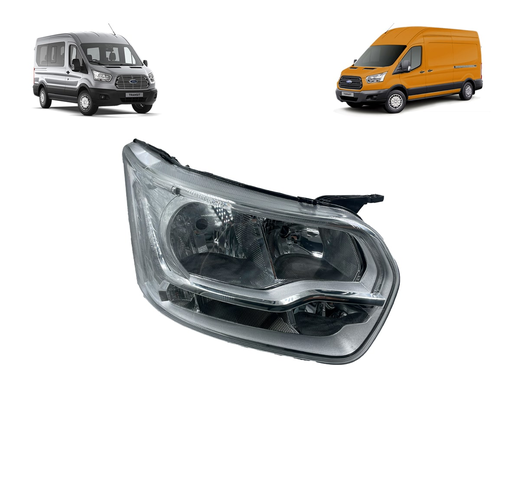 [73202211868720] OPTICO DERECHO CROMO LED 2.2 TRANSIT 15-22 TYC