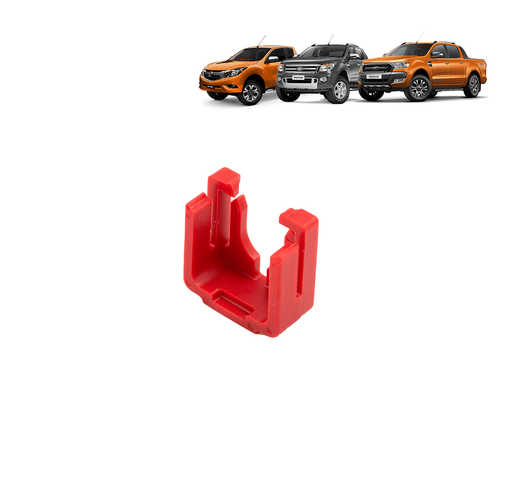 [71658617938979] CLIP MANGUERA COMBUSTIBLE PORTAFILTRO SUPERIOR ROJO  2.2 3.2 RANGER TRANSIT BT50 13-22 ALTERNATI
