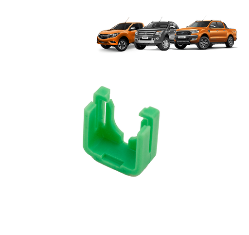[71658641627239] CLIP MANGUERA COMBUSTIBLE PORTAFILTRO INFERIOR VERDE  2.2 3.2 RANGER TRANSIT BT50 13-22 ALTERNAT