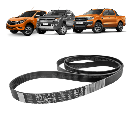 [RTB0104] CORREA ACCESORIOS 7PK3136  2.2 RANGER BT50 13-22 FORD